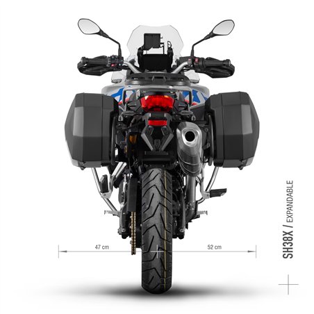 BMW F850GS ANCLAJES MALETAS 3P SYSTEM BMW F850GS ANCLAJES MALETAS 3P SYSTEM